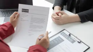 Interviewing and using a CV